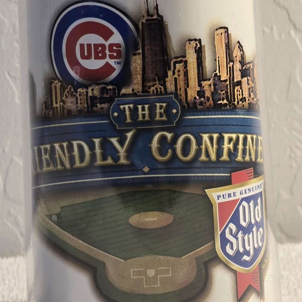 CUBS The Friendly Confines Pure Genuine Old Style Plastic Beer Mug